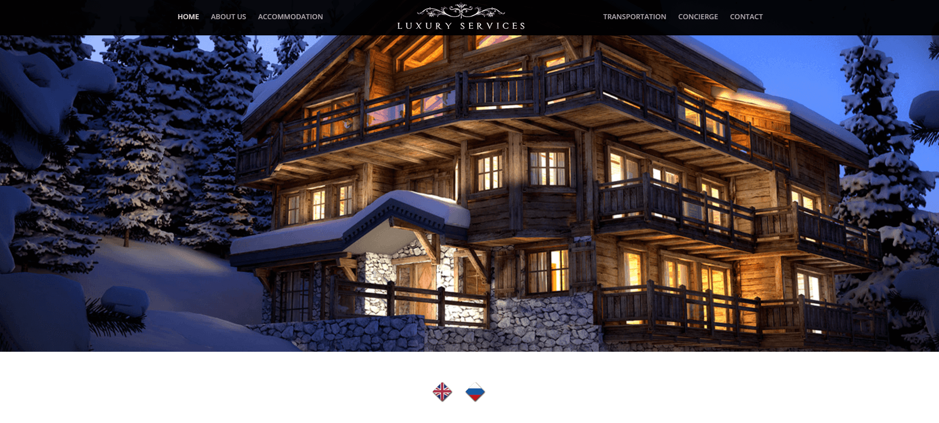 Luxury Services Website