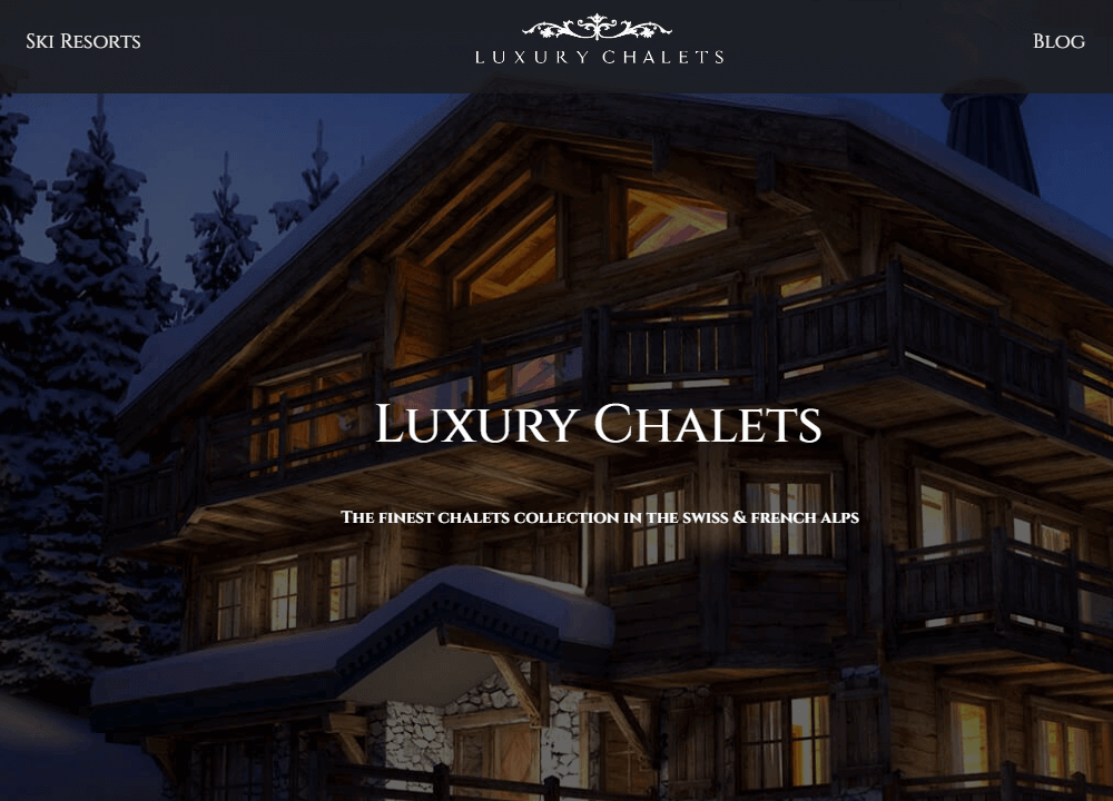 Luxury Chalets